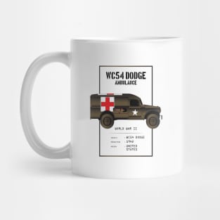 1942 Dodge WC54 Ambulance Mug